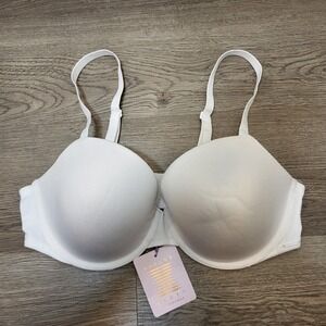 Savage X Fenty Push up Padded Underwire Bra White Size US 38D-Brand New!